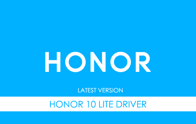 Honor 10 Lite USB Driver