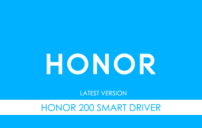 Honor 200 Smart USB Driver