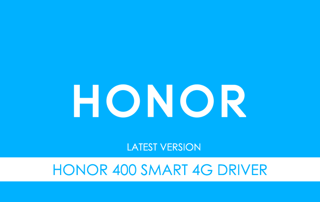 Honor 400 Smart 4G USB Driver