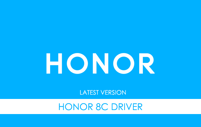 Honor 8C USB Driver