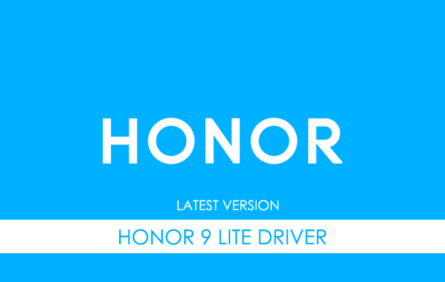 Honor 9 Lite USB Driver