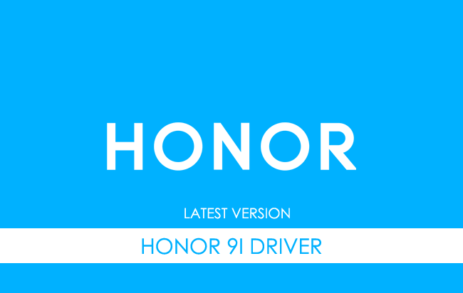 Honor 9I USB Driver
