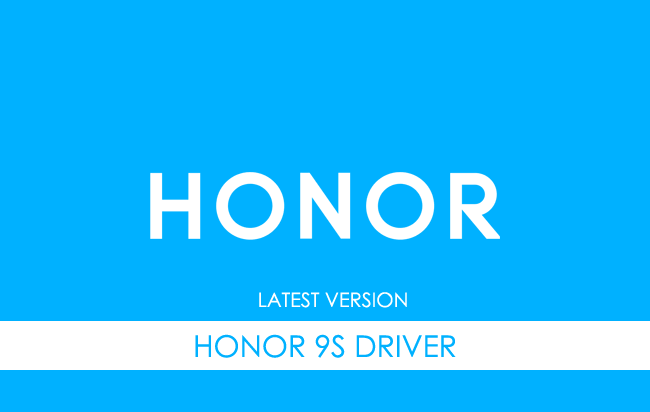Honor 9S USB Driver