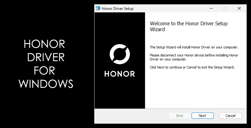 Honor Driver v1.0