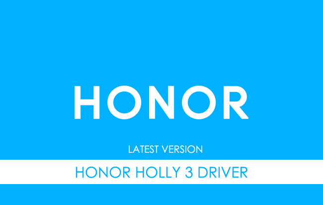 Honor Holly 3 USB Driver