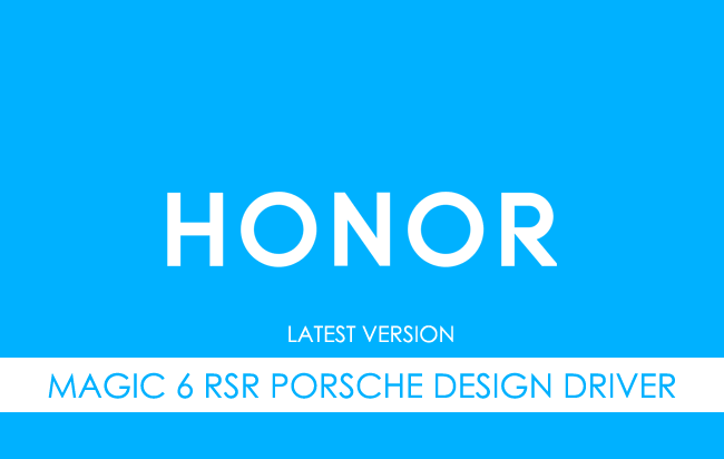 Honor Magic 6 Rsr Porsche D USB Driver