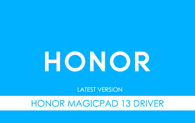 Honor MagicPad 13 USB Driver