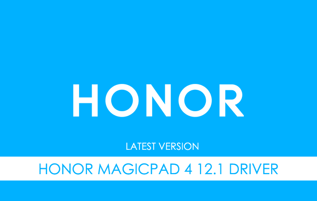 Honor MagicPad 4 12.1 USB Driver