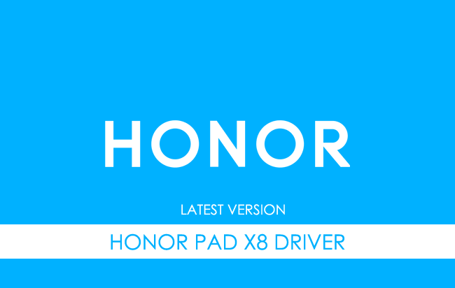 Honor Pad X8 USB Driver